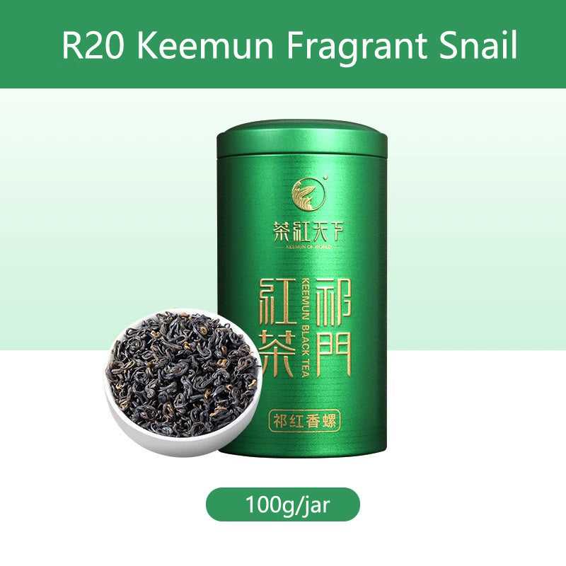 Keemun Fragrant Snail R20 Premium Chinese Black Loose Leaf Tea 100g