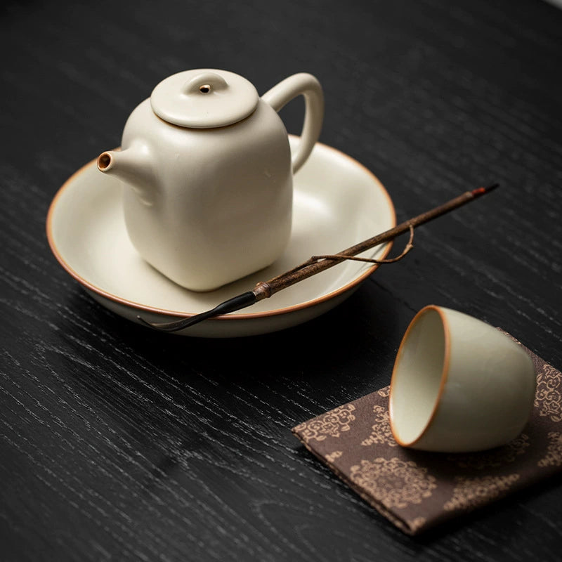 Ru Kiln Pot Kung Fu Black Tea Brewing Single Pot